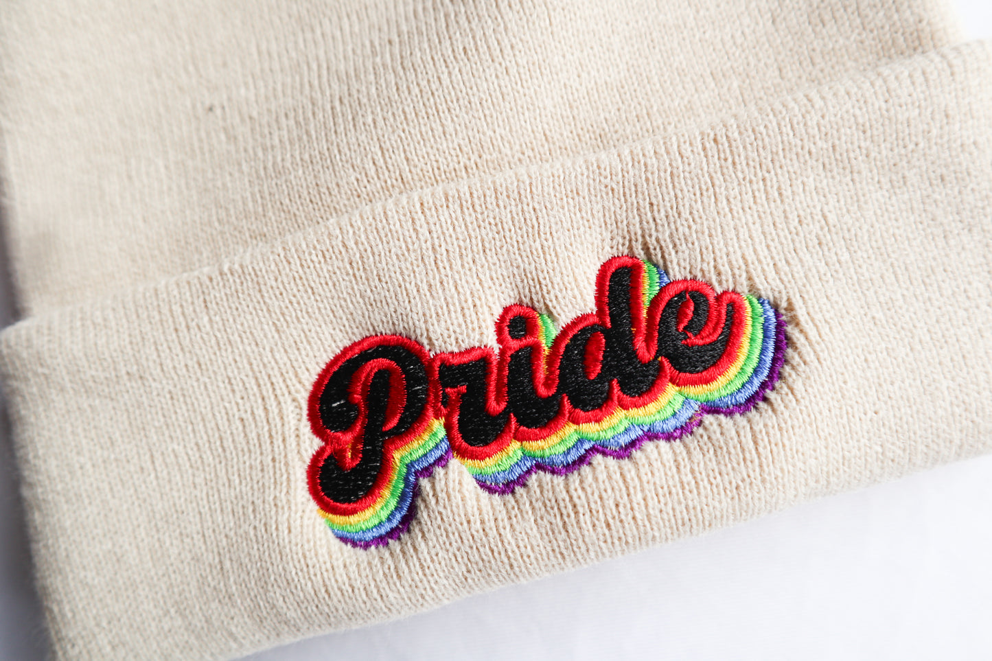 Pride Embroidered Beanie