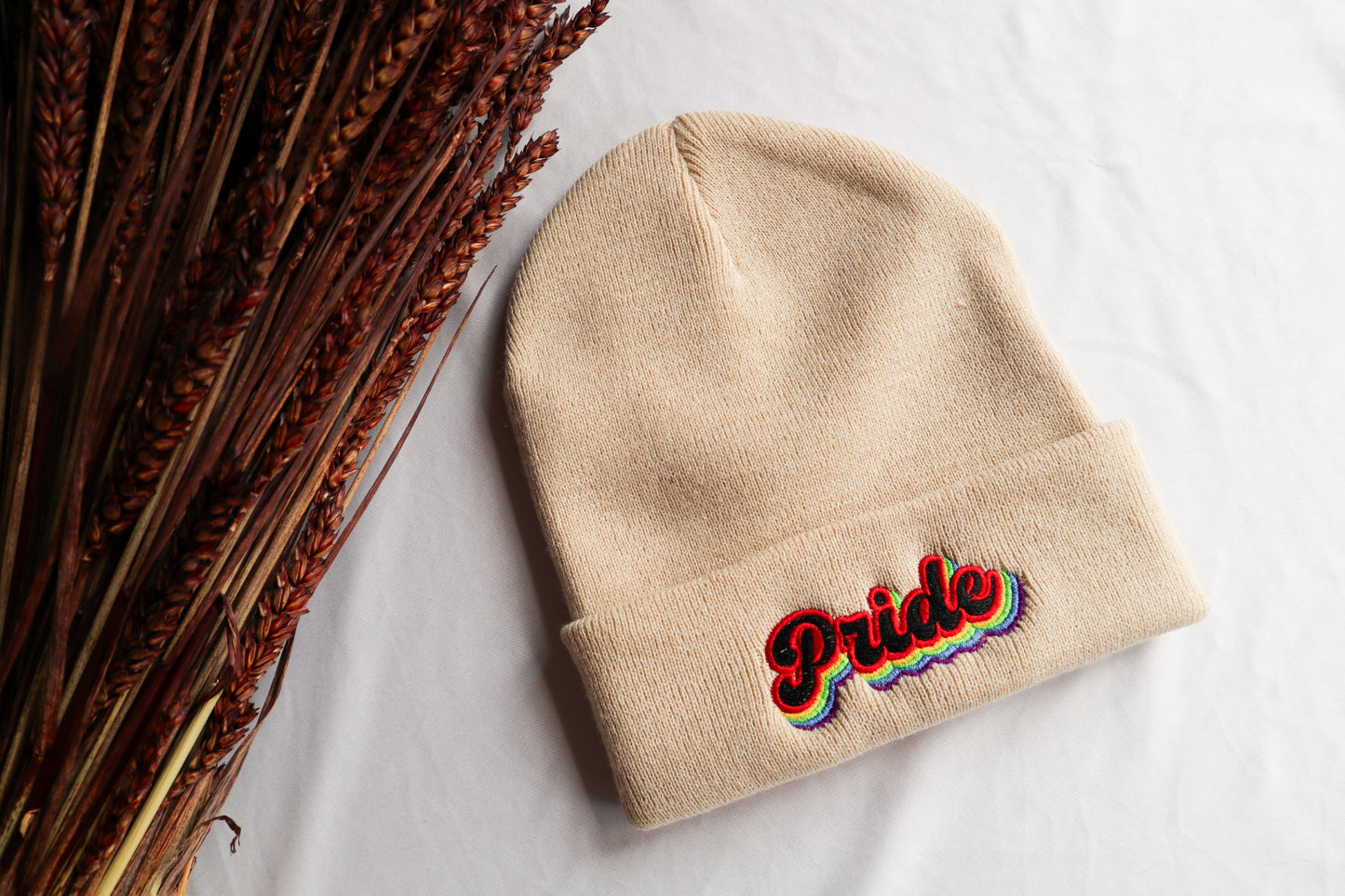 Pride Embroidered Beanie