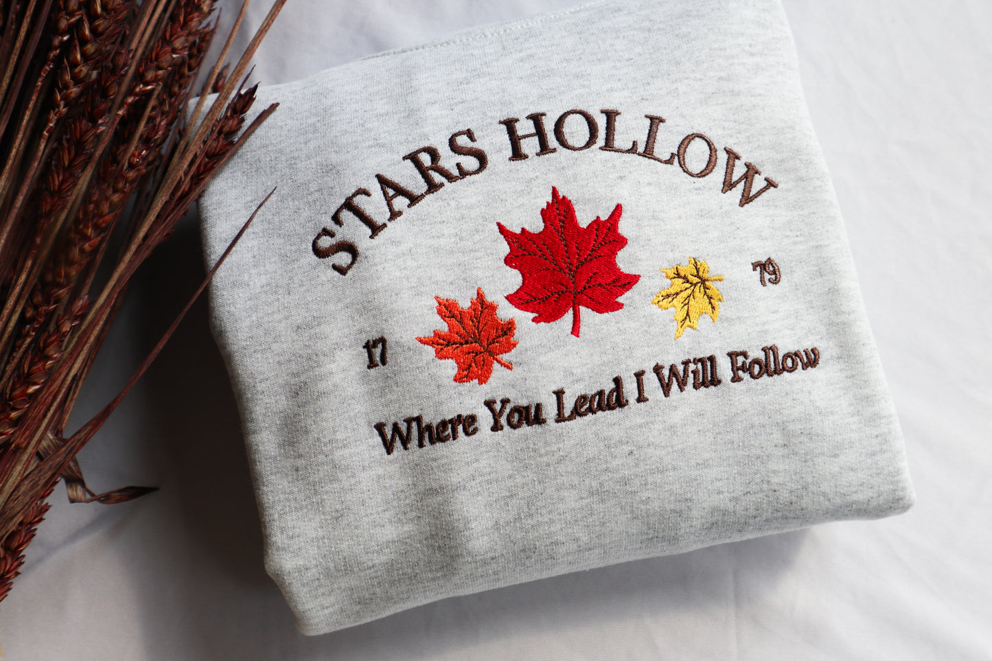 Stars Hollow Embroidered Sweatshirt