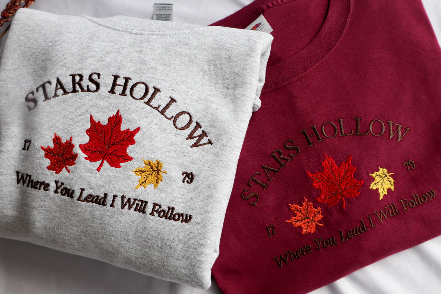 Stars Hollow Embroidered Sweatshirt