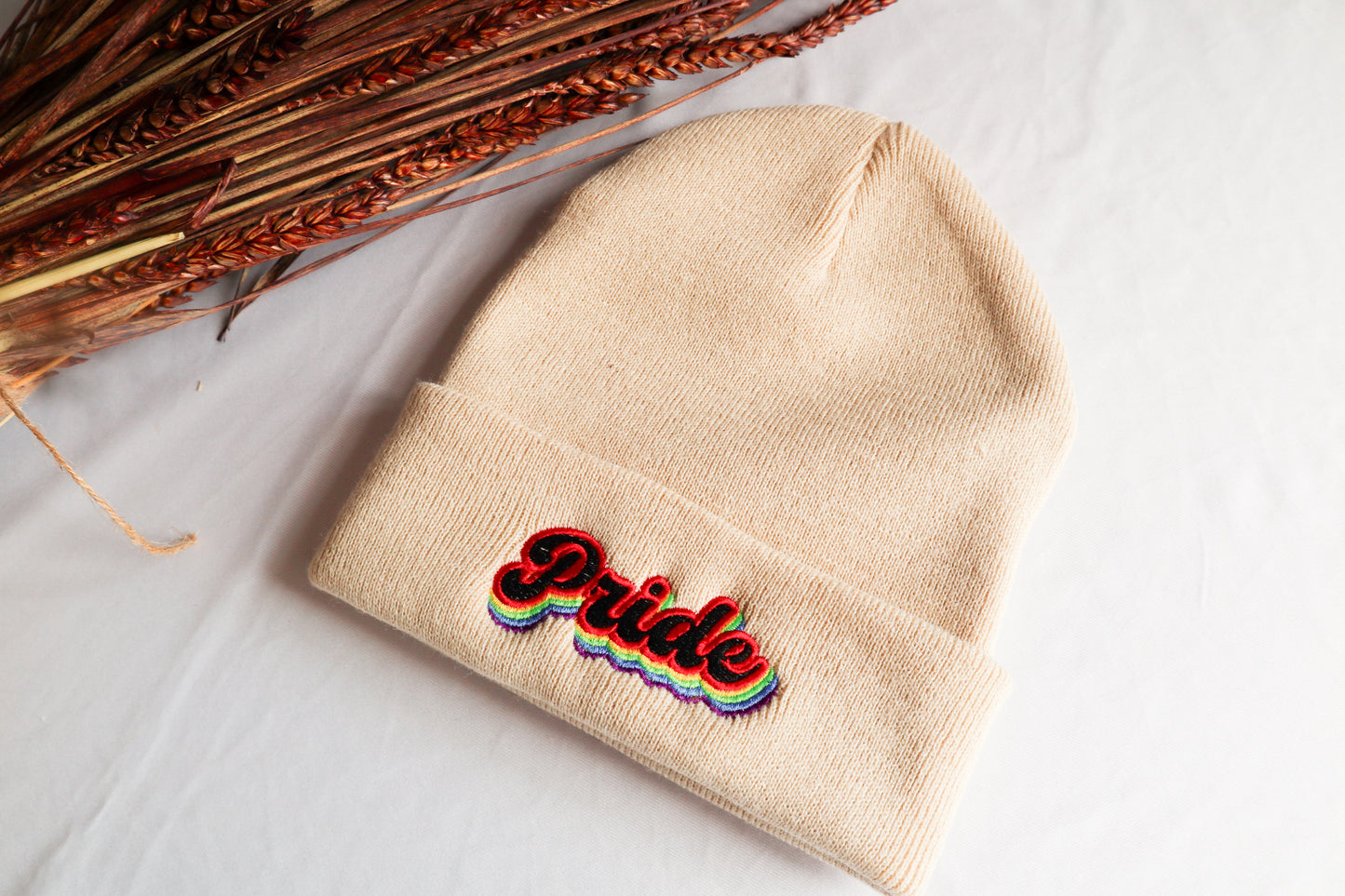 Pride Embroidered Beanie