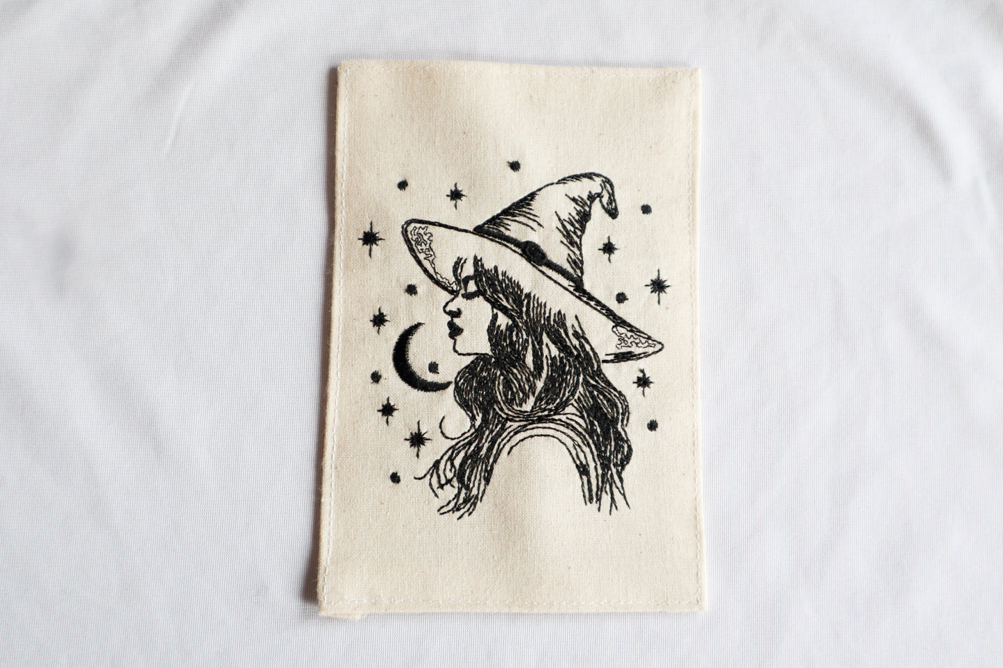Witch Embroidered Art