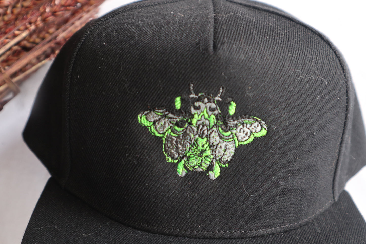 Beetle Snapback Cap | Alternative Embroidered Cap