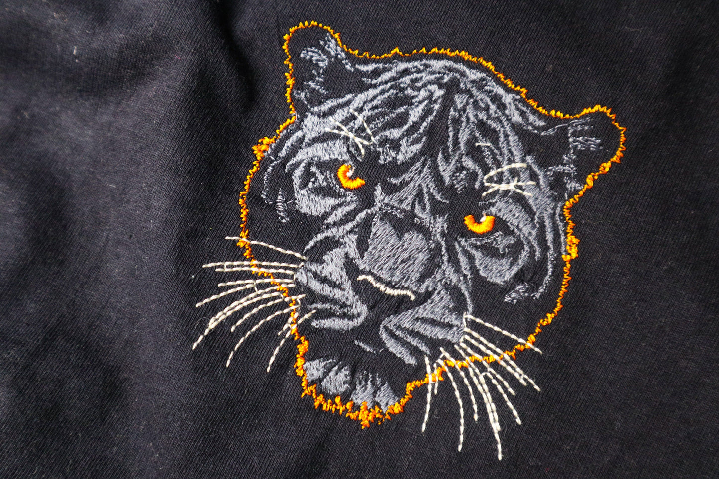 Panther Embroidered T-Shirt