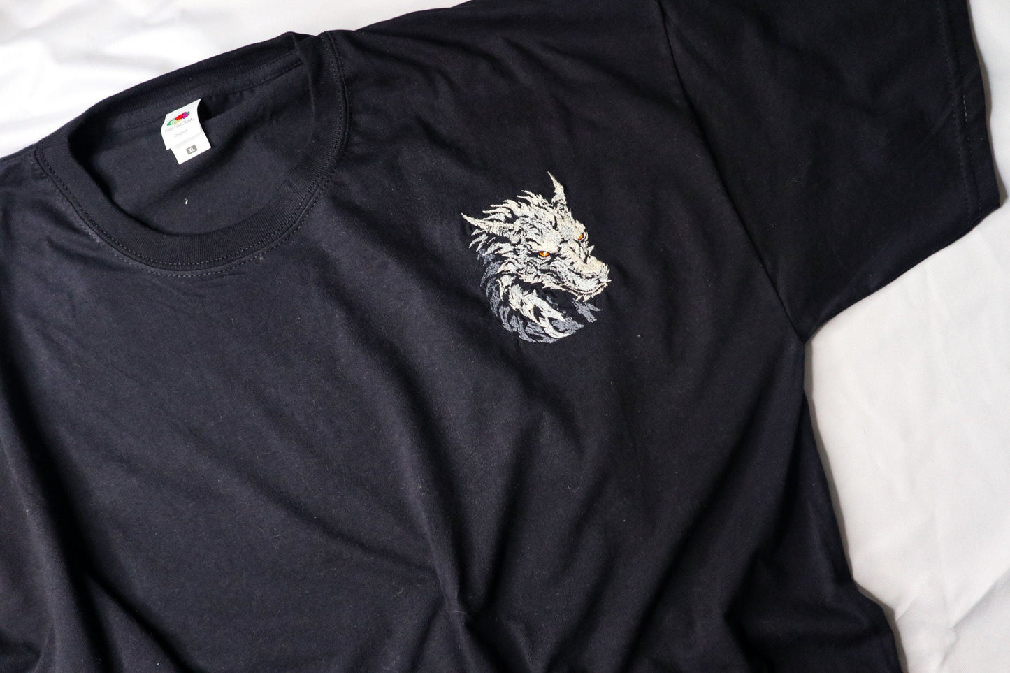 Dragon Embroidered T-Shirt