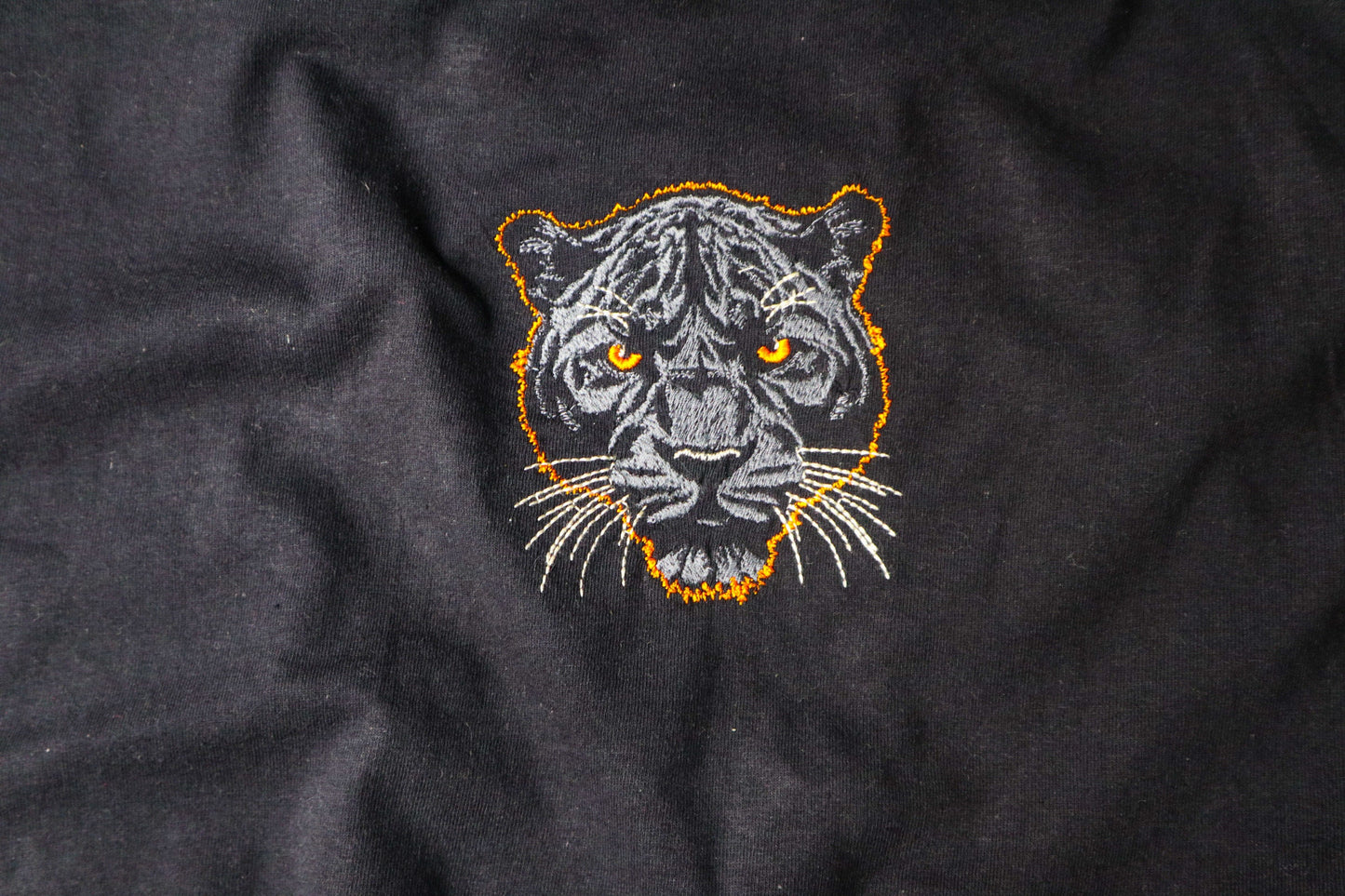 Panther Embroidered T-Shirt