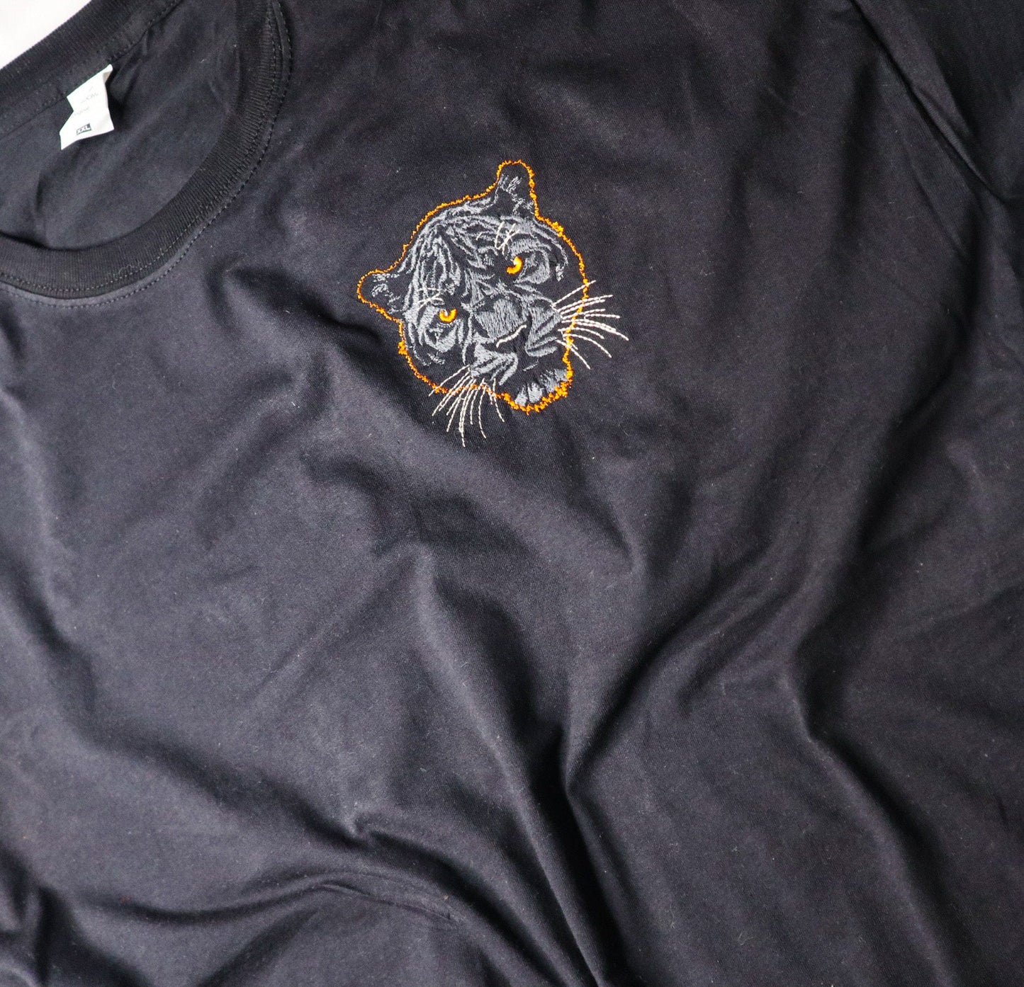 Panther Embroidered T-Shirt