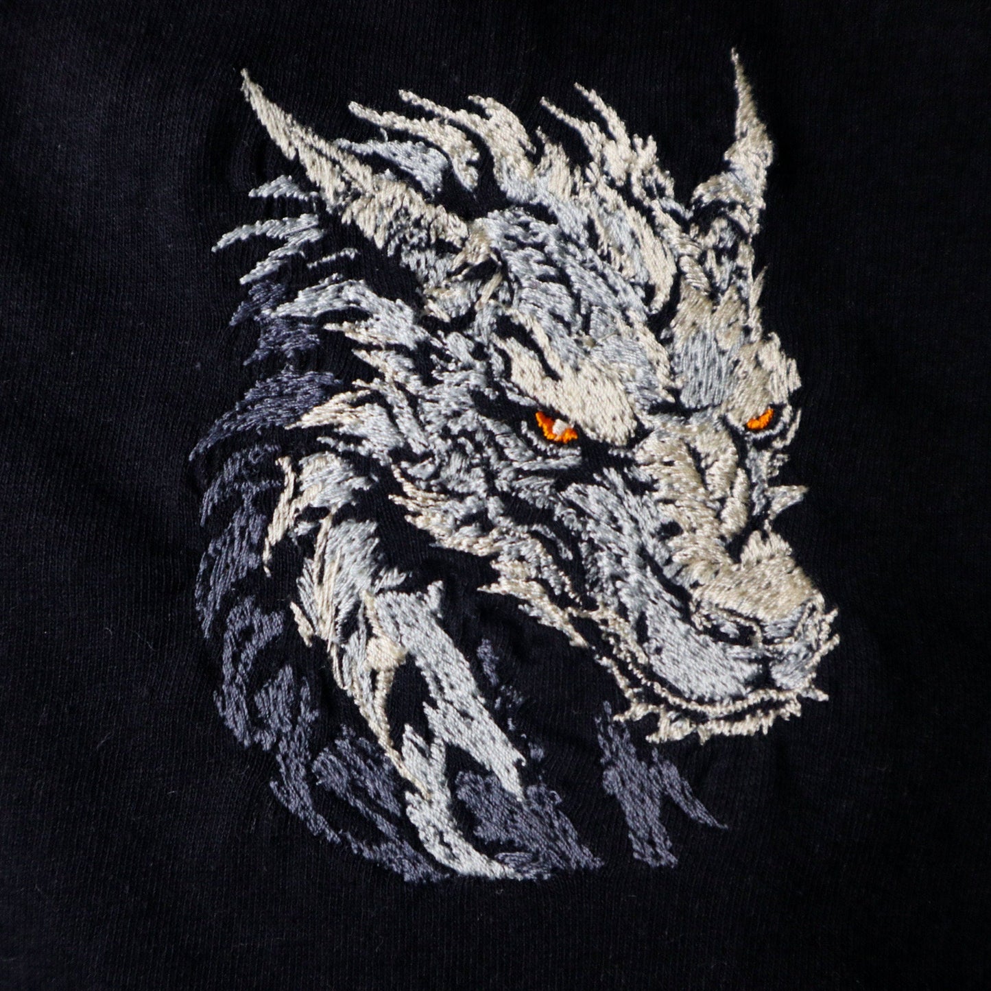 Dragon Embroidered T-Shirt