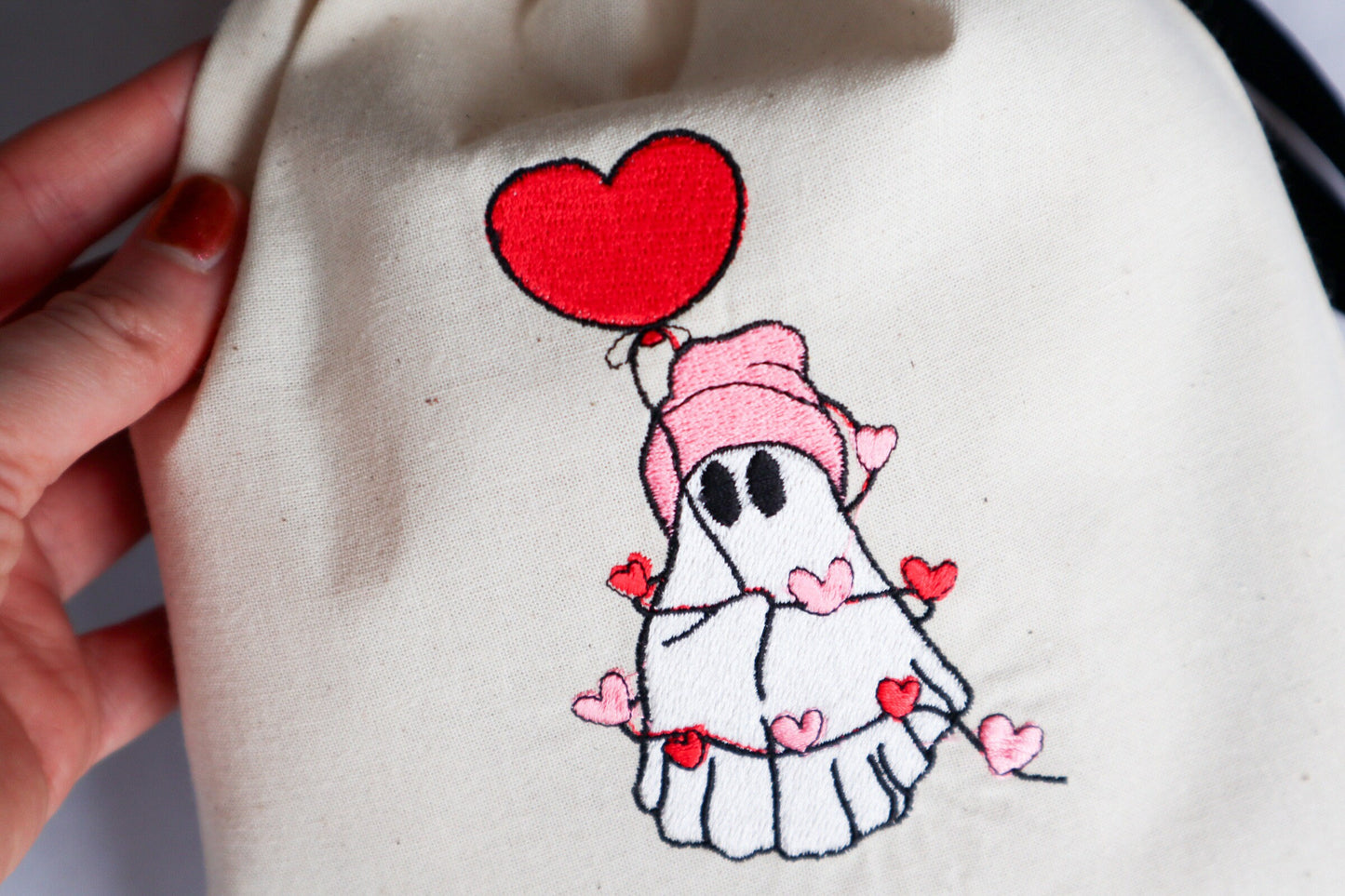 Ghost Gothic Fabric Gift Bag