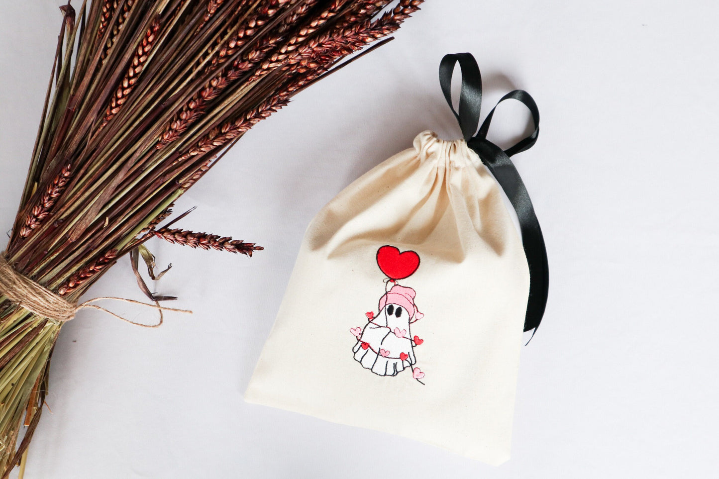 Ghost Gothic Fabric Gift Bag