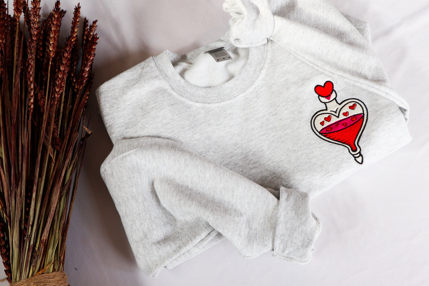 Love Potion Embroidered Sweatshirt