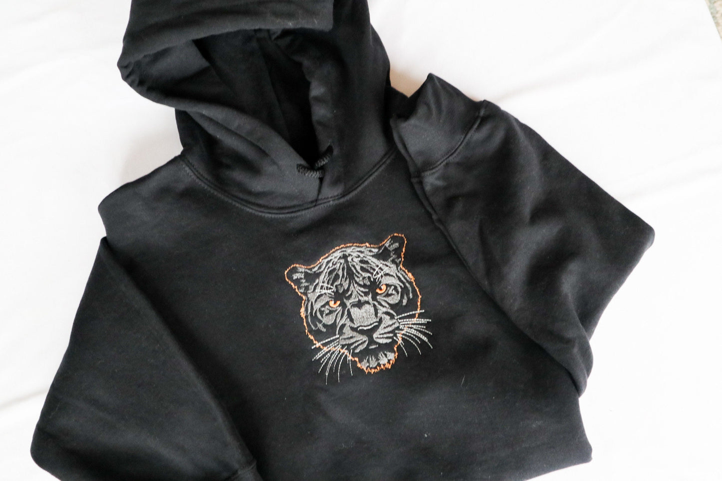 Panther Embroidered Hoodie