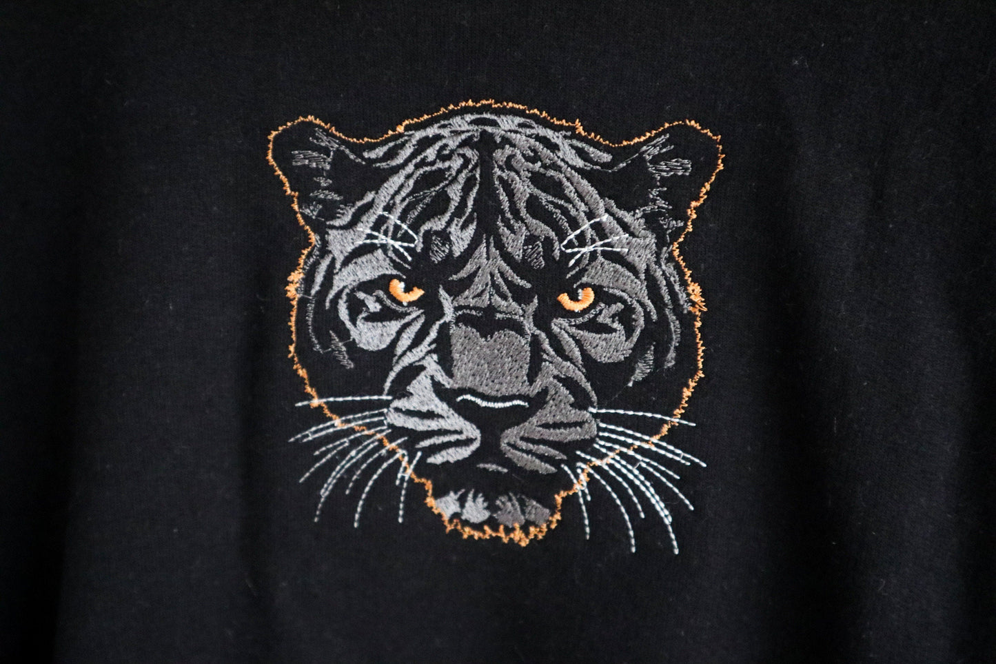Panther Embroidered Hoodie