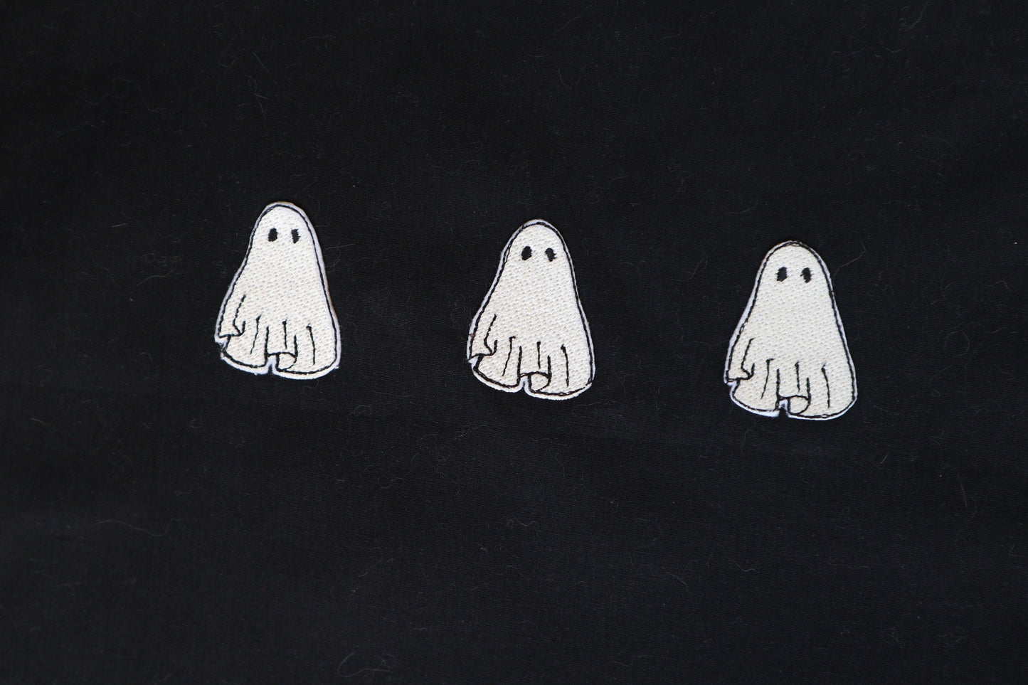Ghost Embroidered Tote Bag