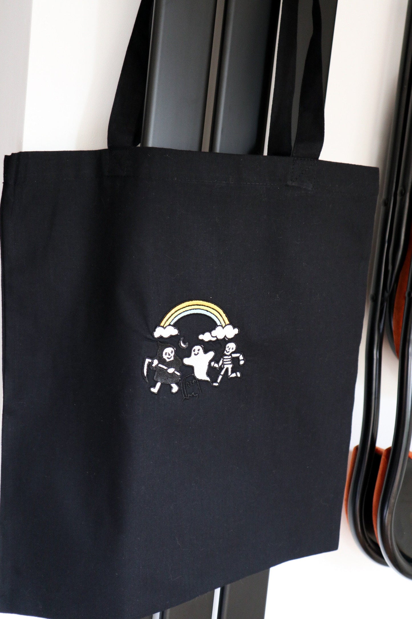 Gothic Graveyard Tote Bag