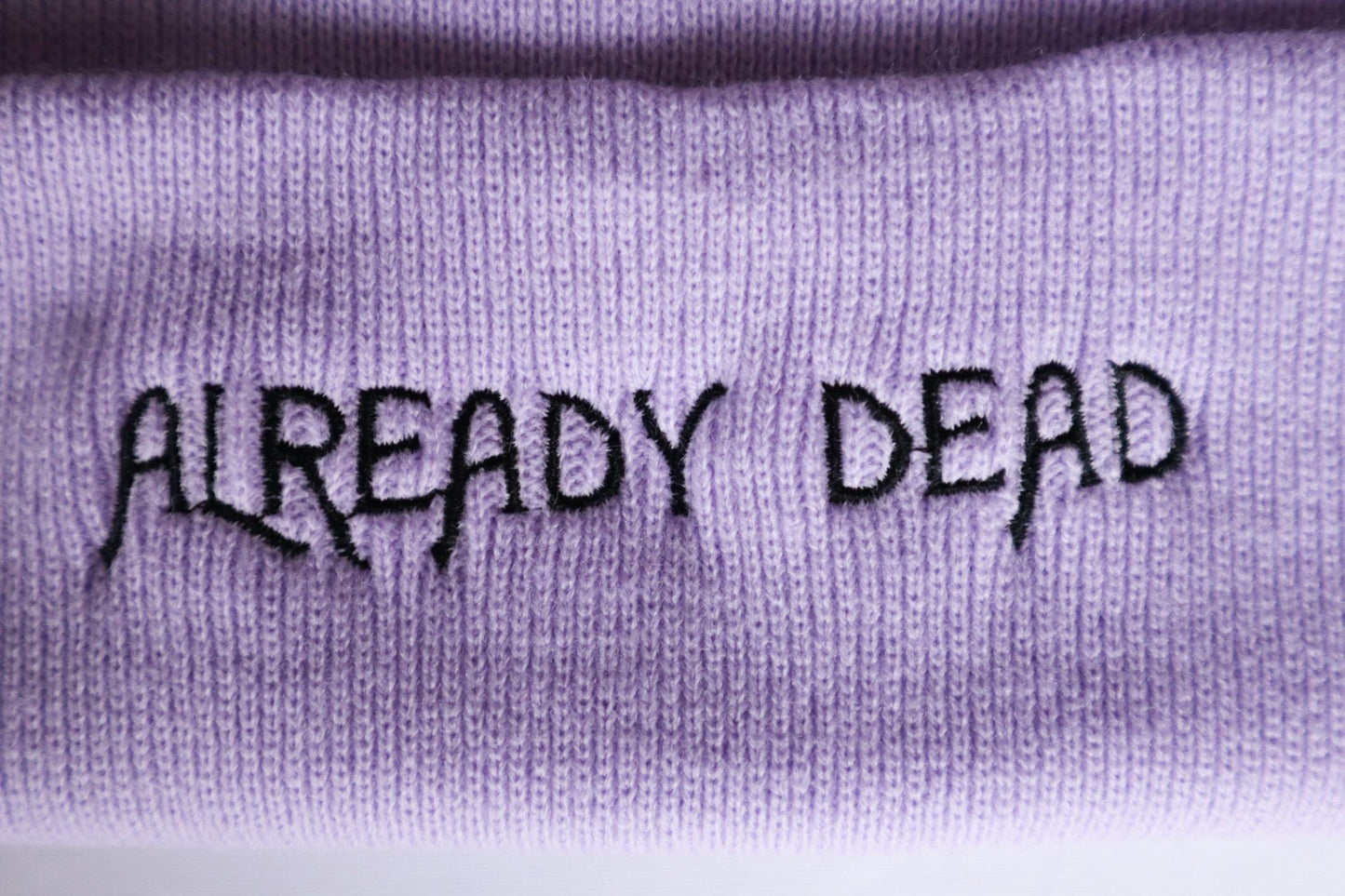 Already Dead Embroidered Beanie