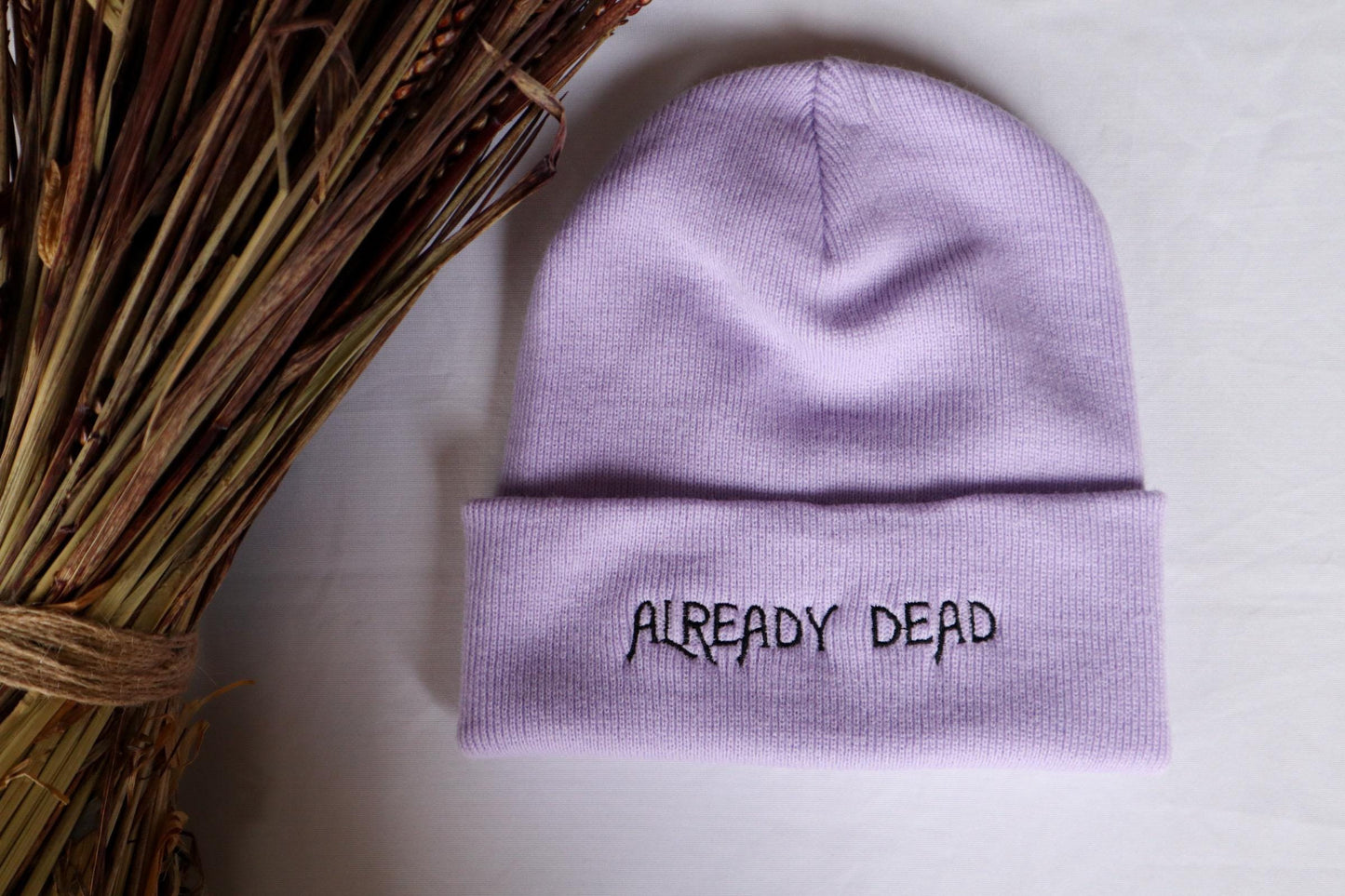 Already Dead Embroidered Beanie