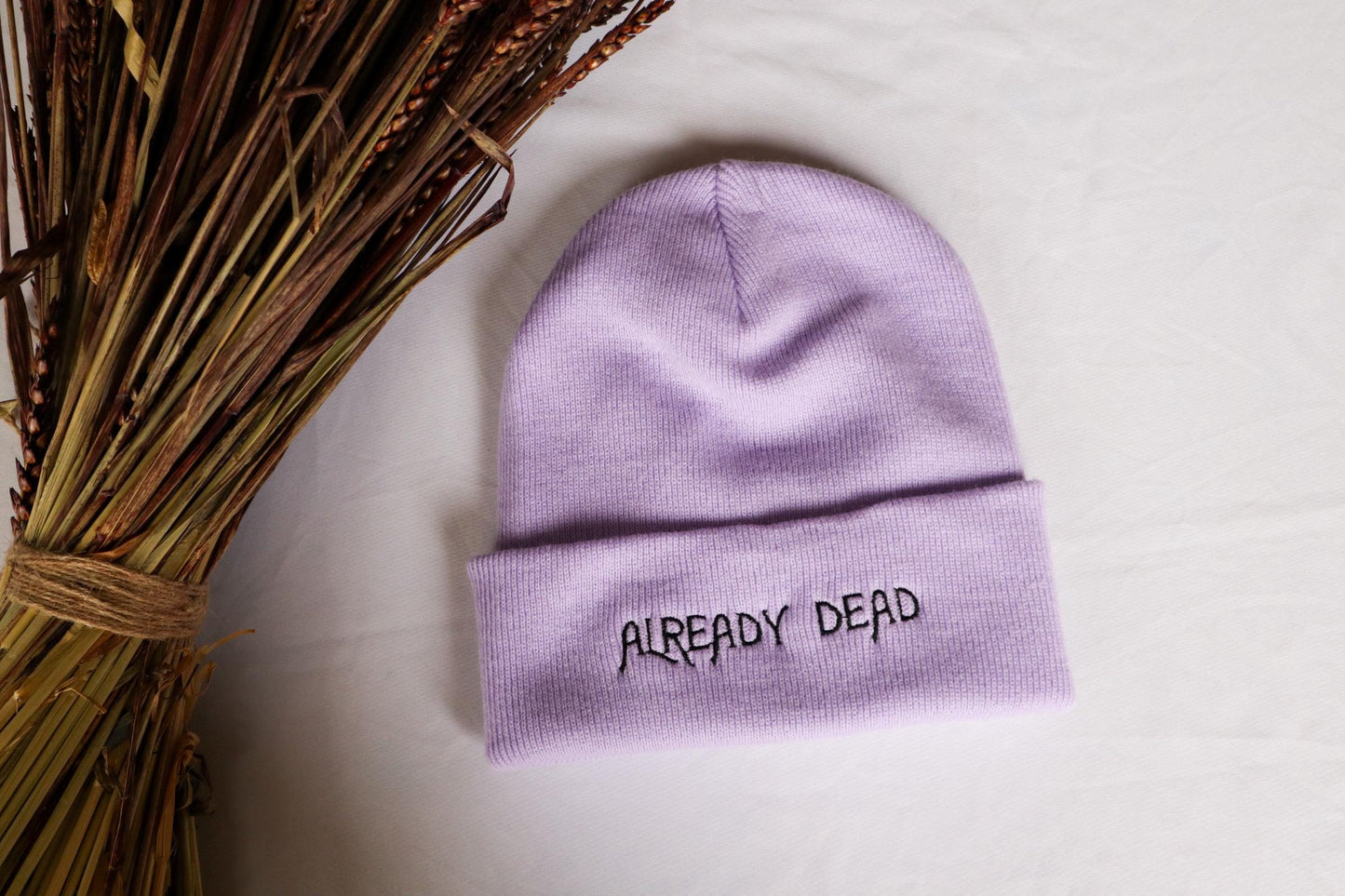 Already Dead Embroidered Beanie