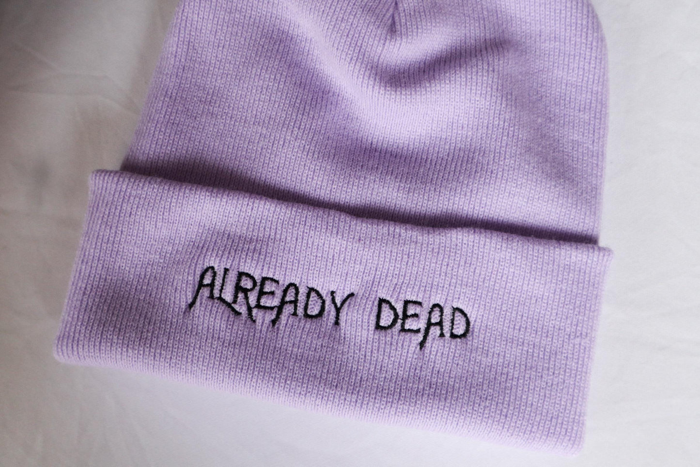 Already Dead Embroidered Beanie