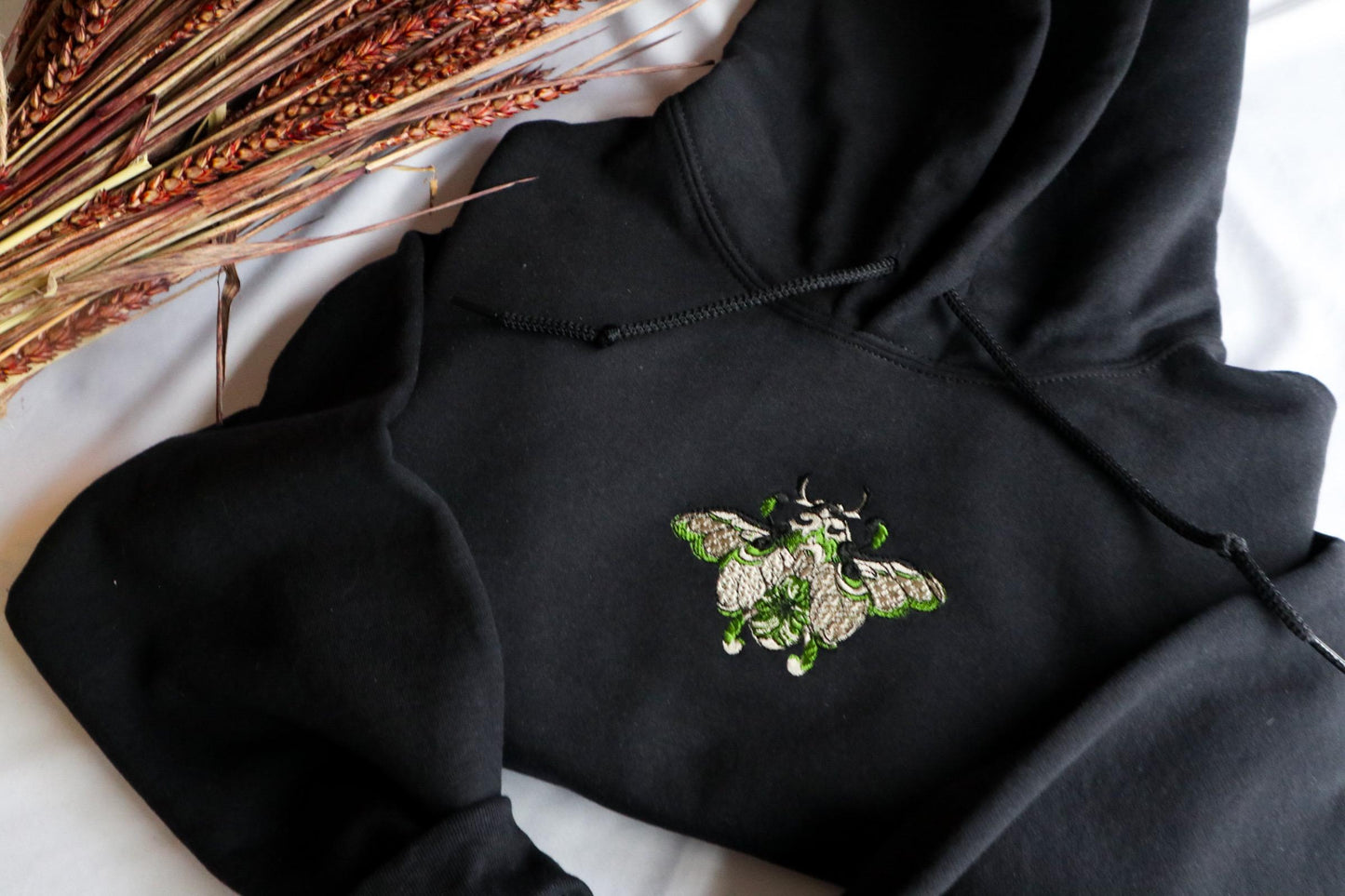 Beetle Embroidered Hoodie