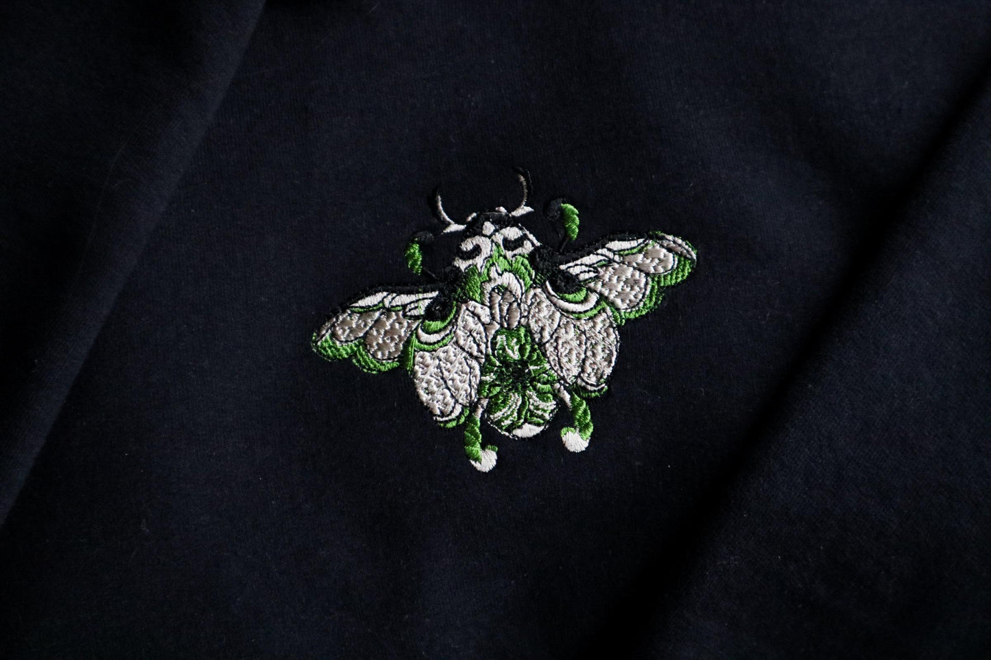 Beetle Embroidered Hoodie