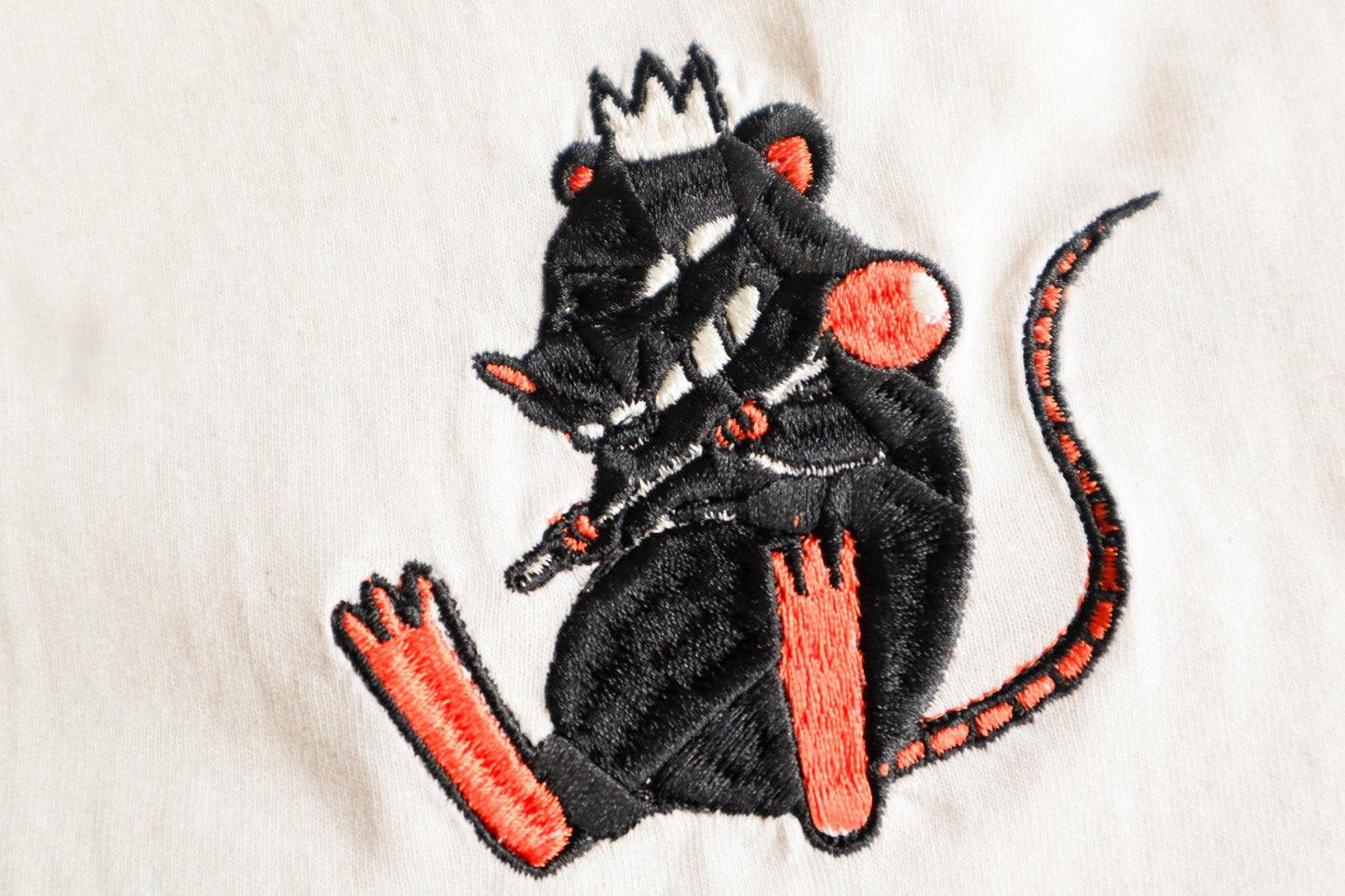 King Rat Embroidered T-Shirt