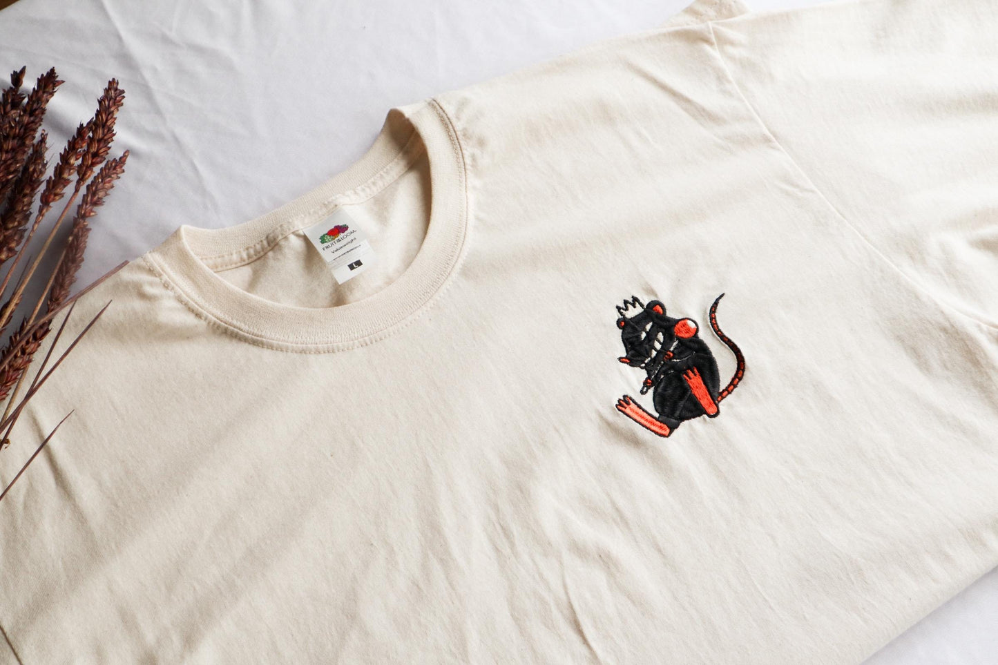 King Rat Embroidered T-Shirt