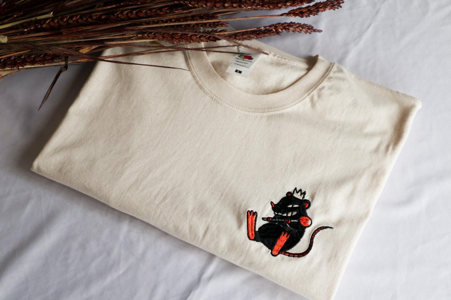 King Rat Embroidered T-Shirt