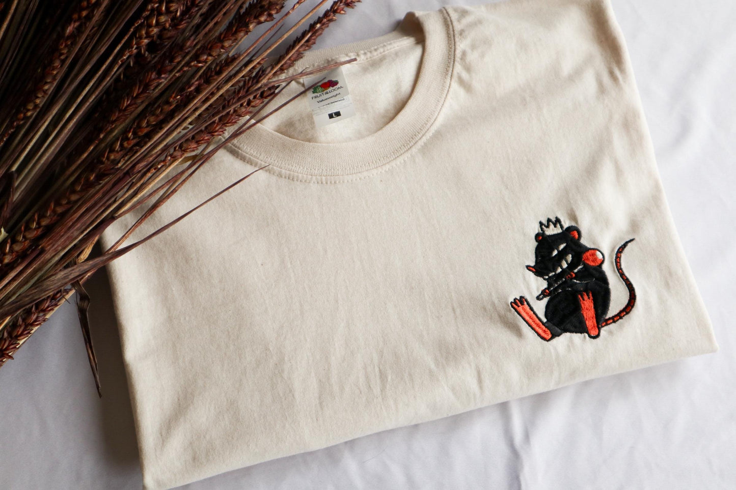 King Rat Embroidered T-Shirt