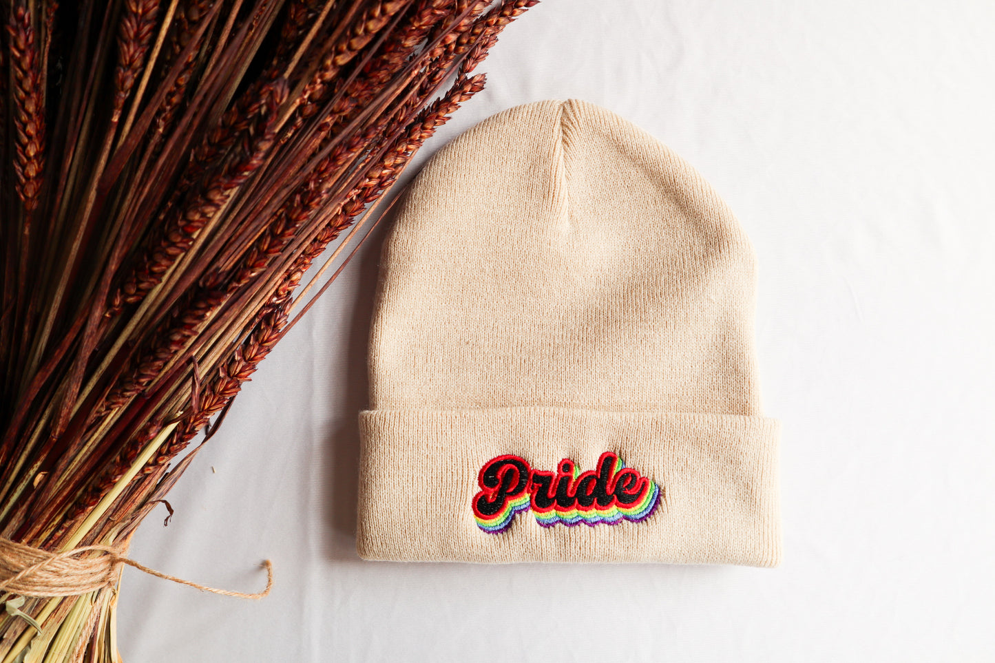 Pride Embroidered Beanie