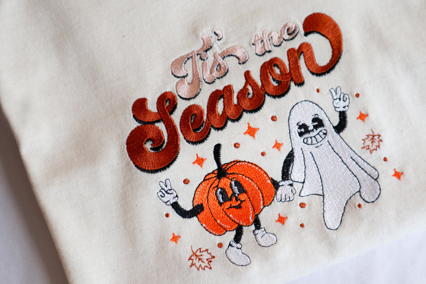 Tis The Season Embroidered T-Shirt