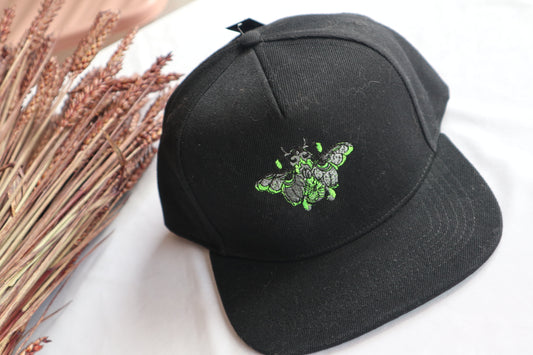 Beetle Snapback Cap | Alternative Embroidered Cap