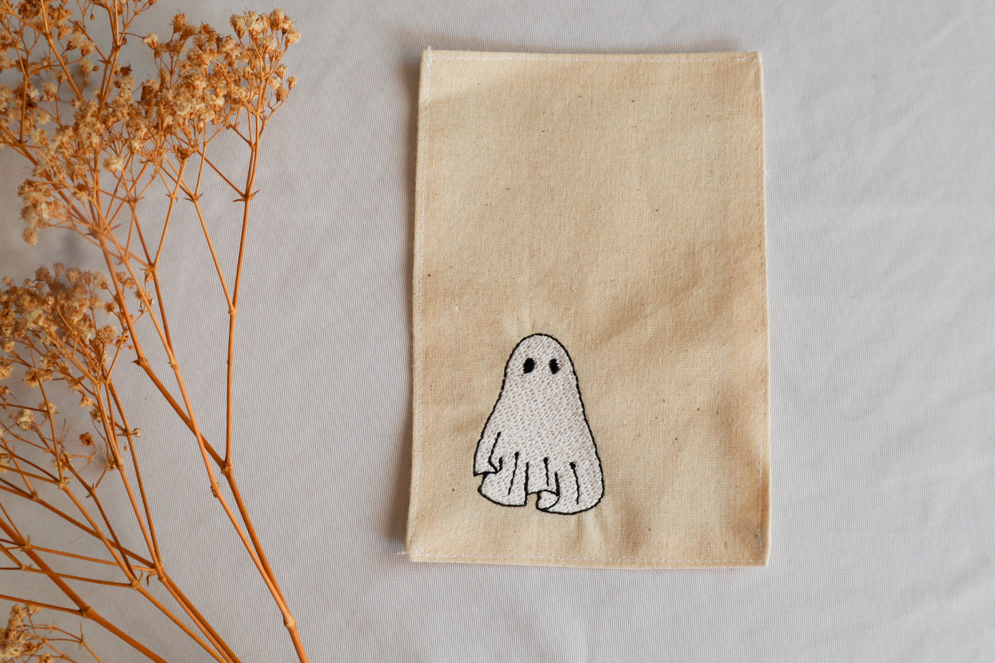 Ghost Embroidered Art