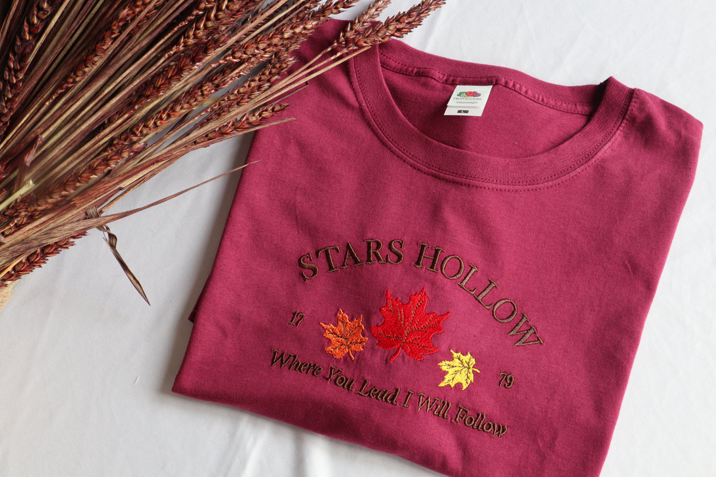 Stars Hollow Embroidered T-Shirt