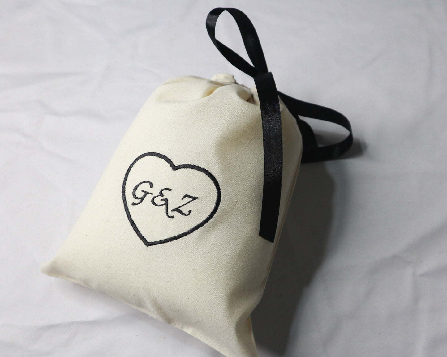 Initials Fabric Gift Bag