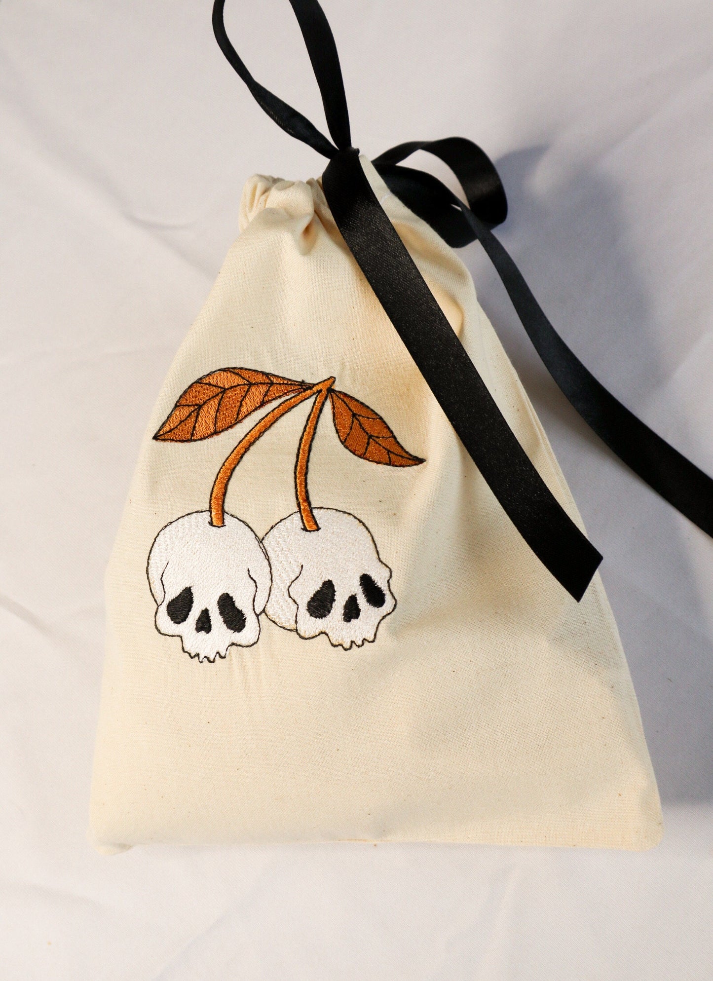 Skull Gothic Fabric Gift bag