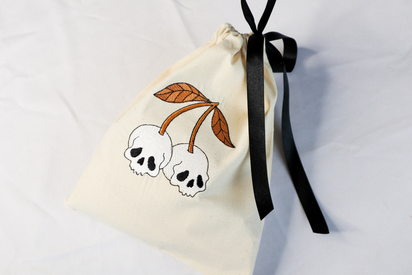 Skull Gothic Fabric Gift bag