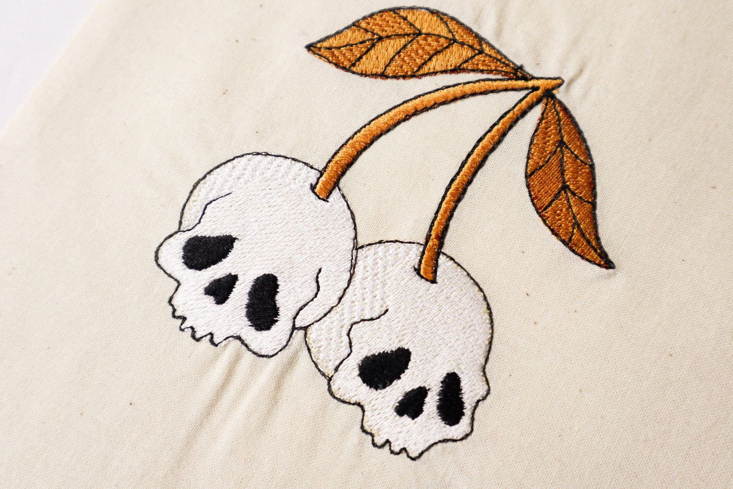 Skull Gothic Fabric Gift bag