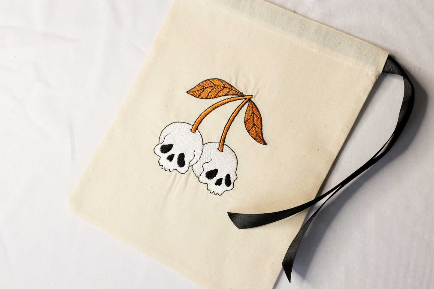 Skull Gothic Fabric Gift bag