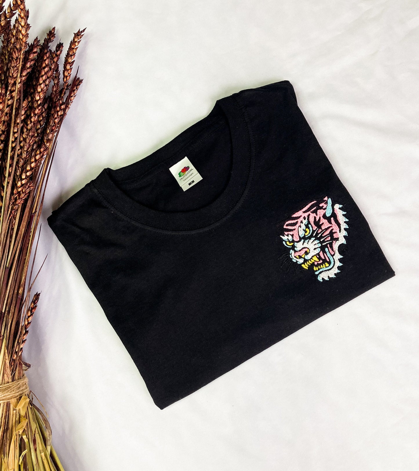 Tiger Embroidered T-Shirt
