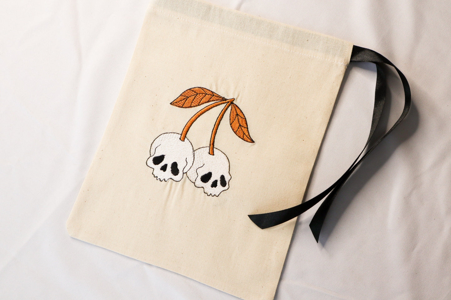 Skull Gothic Fabric Gift bag