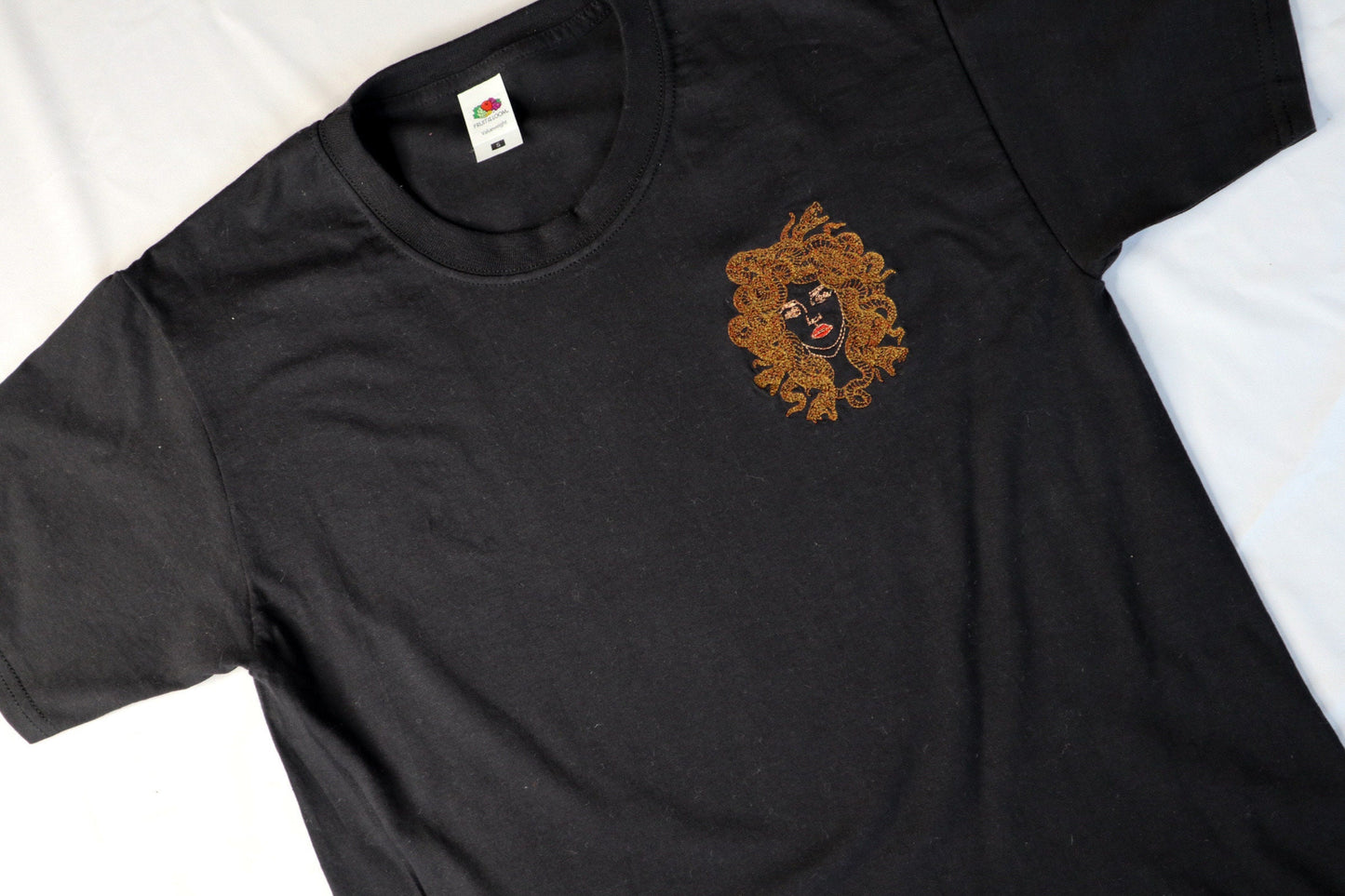 Embroidered Medusa T-Shirt
