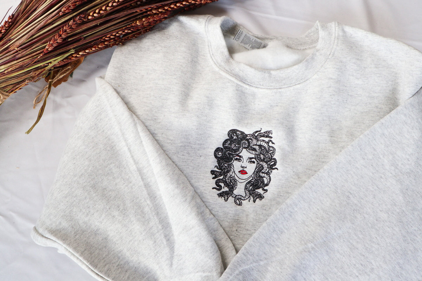 Medusa Embroidered Sweatshirt