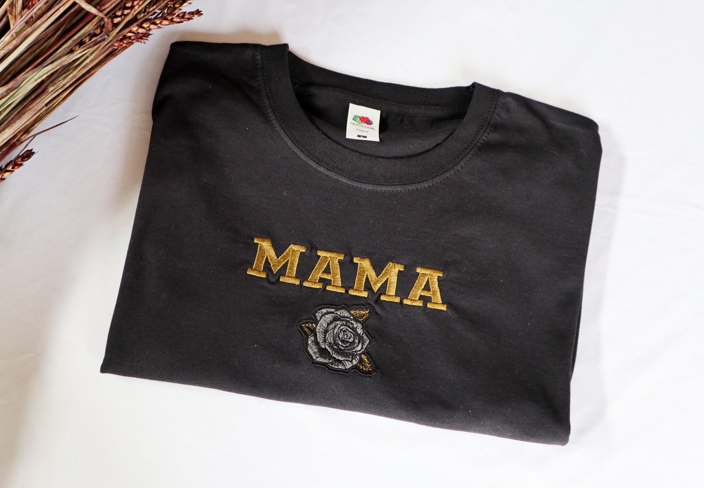 Goth Mum Embroidered T-Shirt
