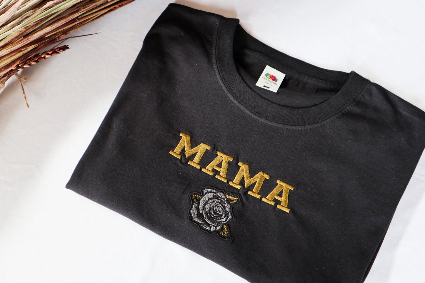Goth Mum Embroidered T-Shirt