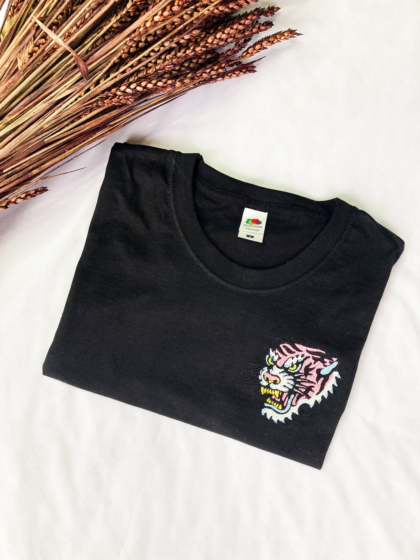 Tiger Embroidered T-Shirt