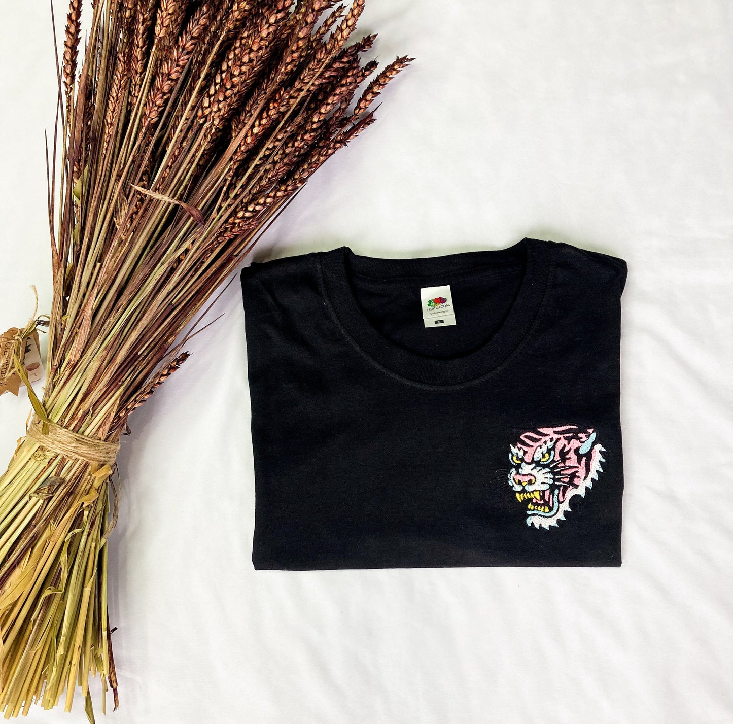 Tiger Embroidered T-Shirt