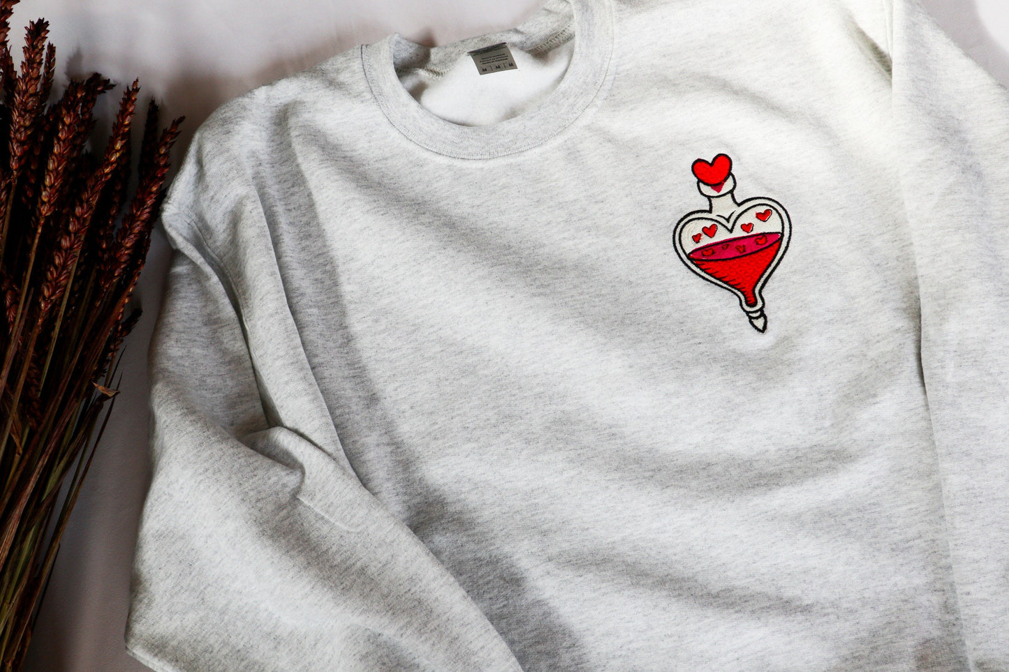 Love Potion Embroidered Sweatshirt