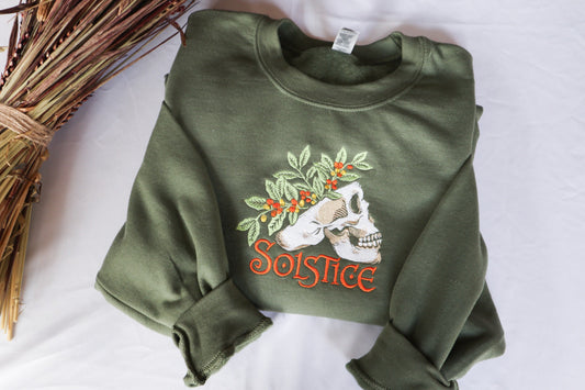 Solstice Embroidered Sweatshirt
