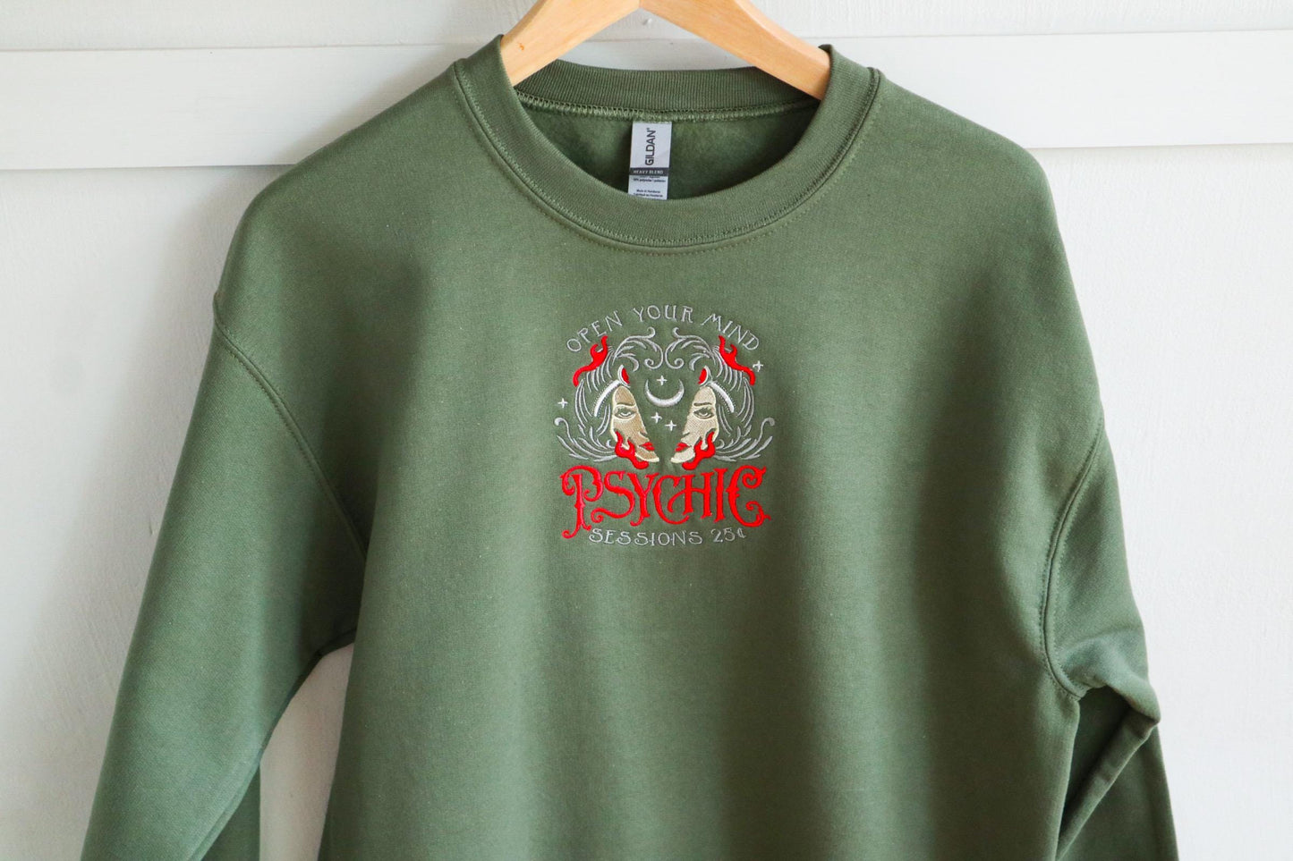 Psychic Embroidered Sweatshirt